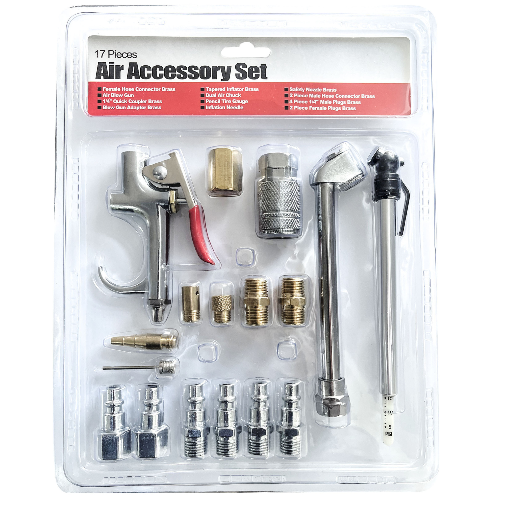 Buffalo 17 Piece Air Accessory Kit